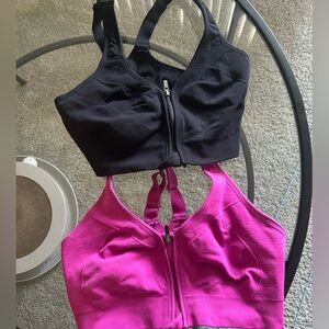 Women's Prairie Wear Zip-Front Sports Bra SET
